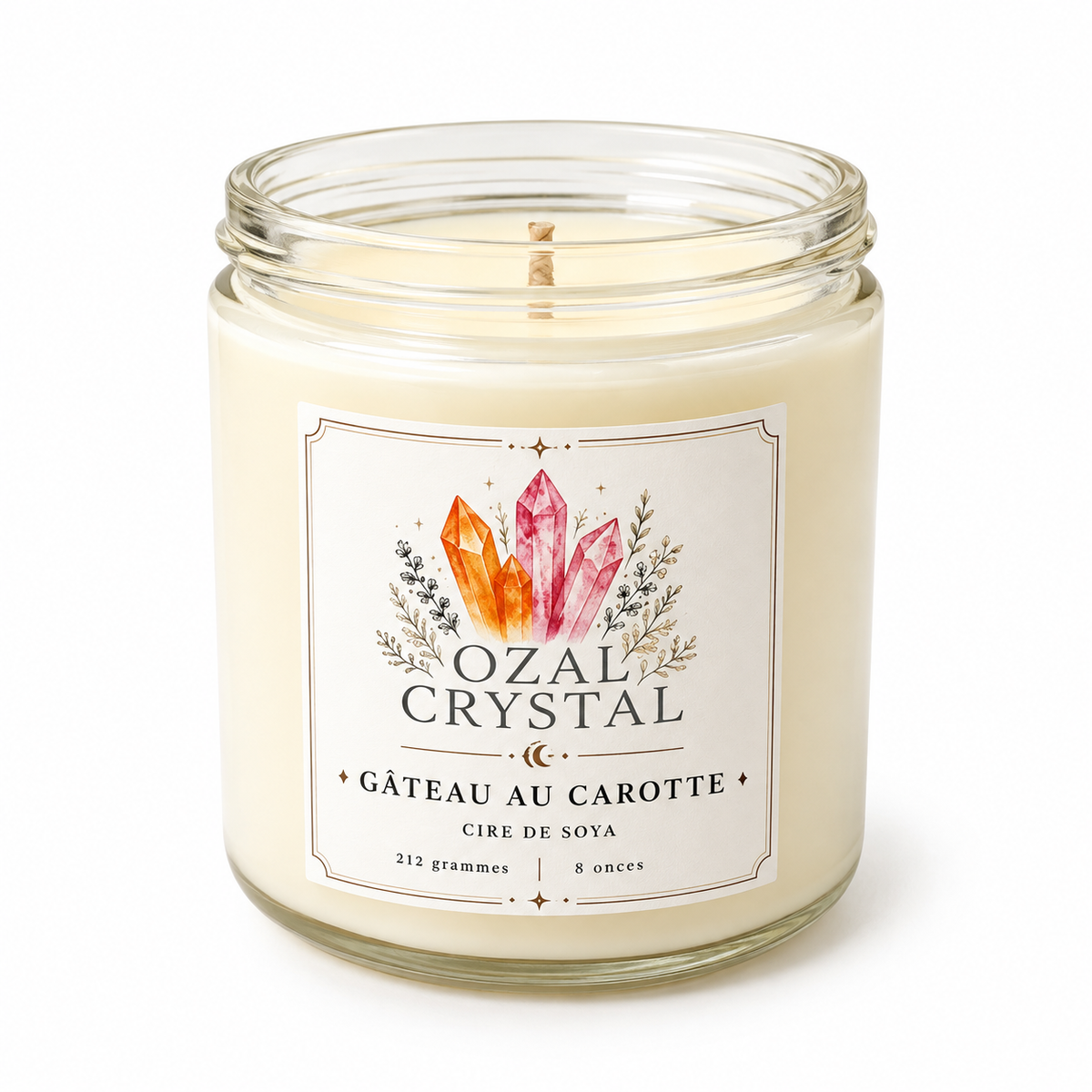 Candle - Carrot Cake