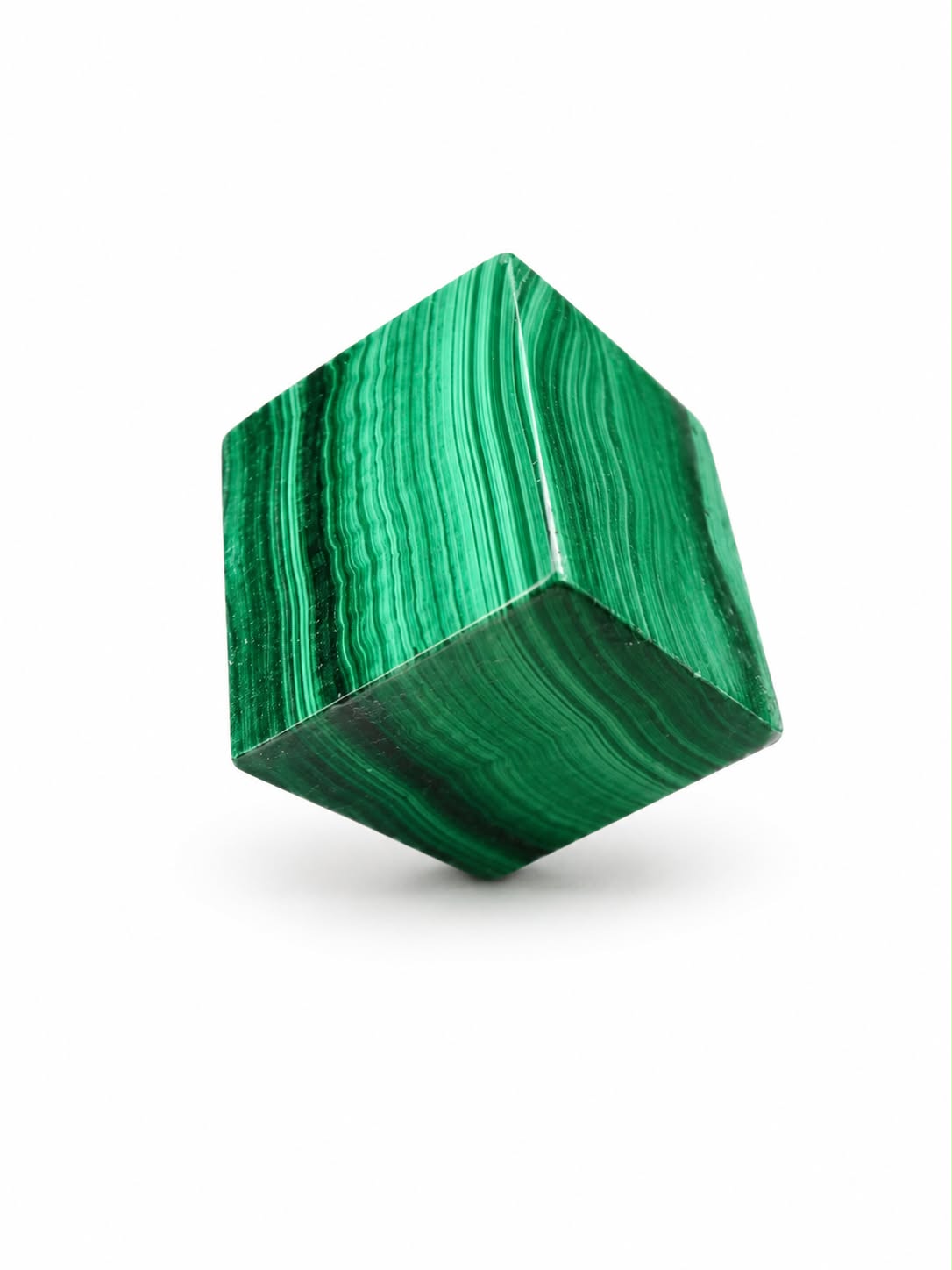 cube en malachite