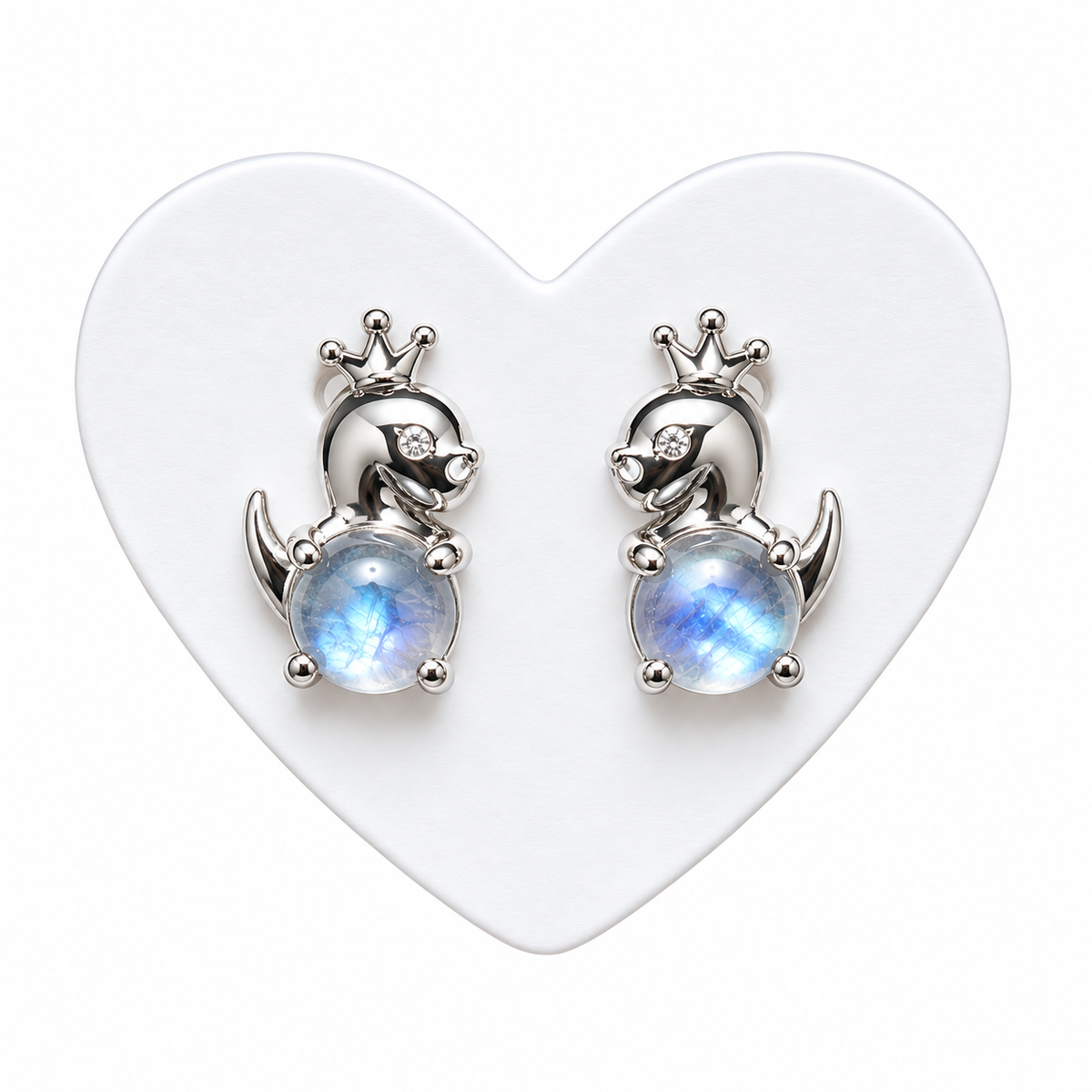 Earring - 925 sterling silver | Moonstone