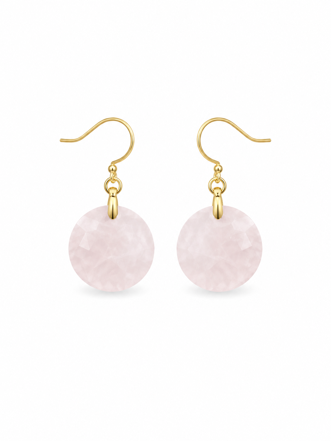 Earring | Rose quartz