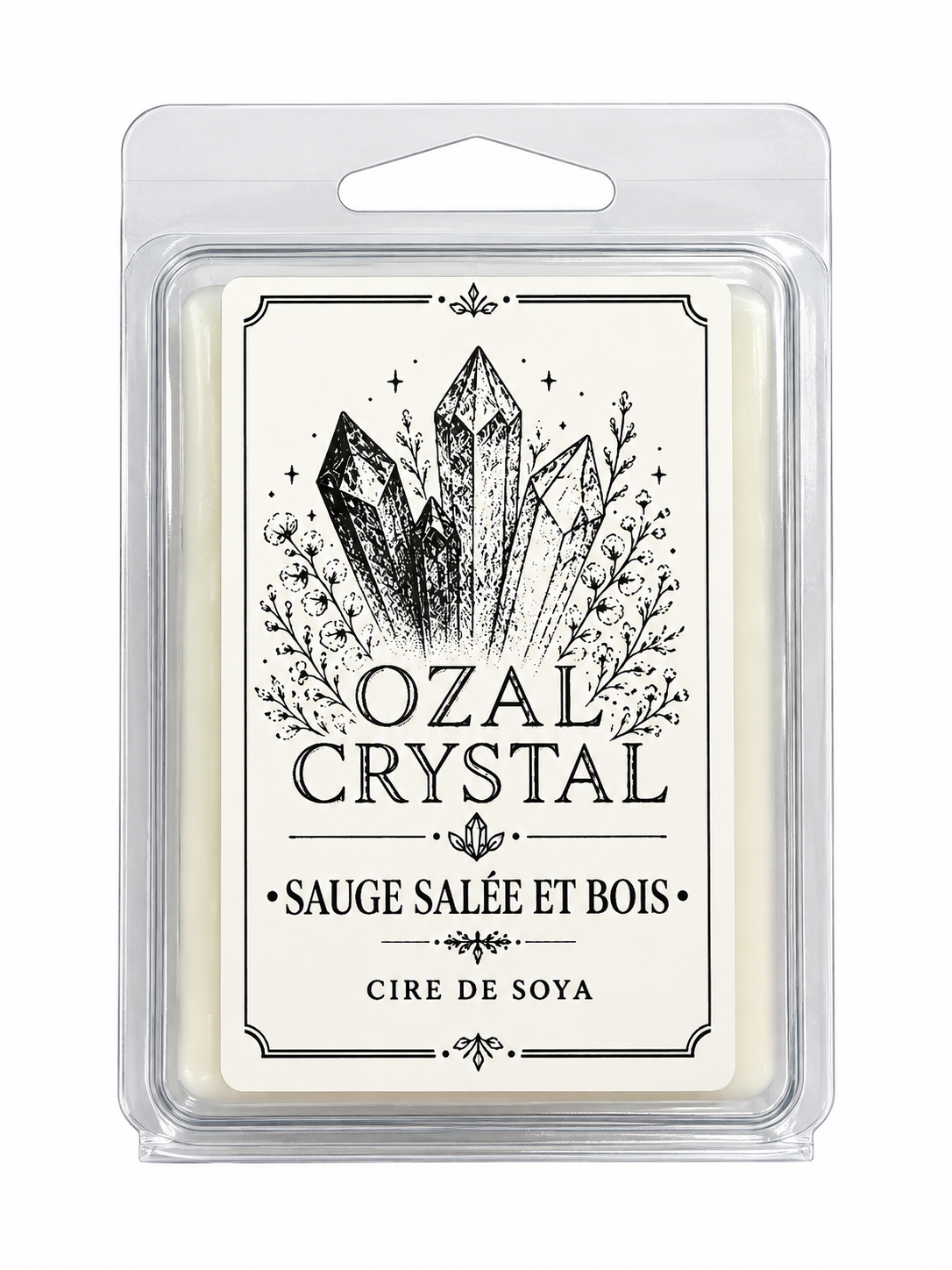 Scented wax melts - Sea salt and sage