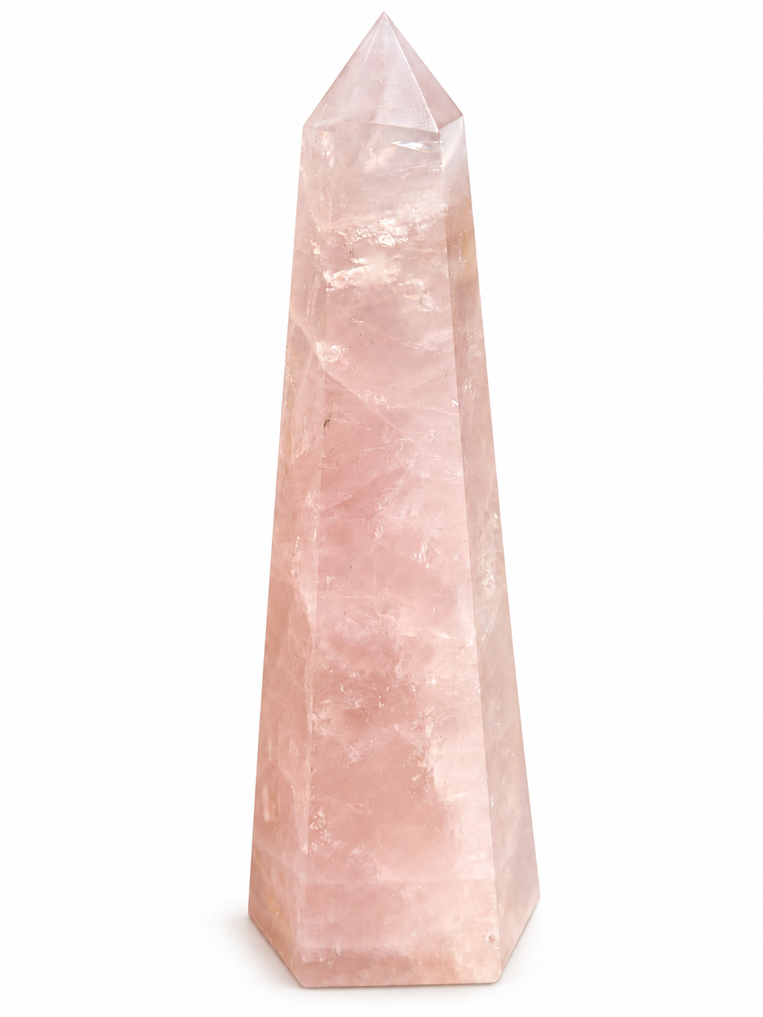 Obélisque | quartz rose