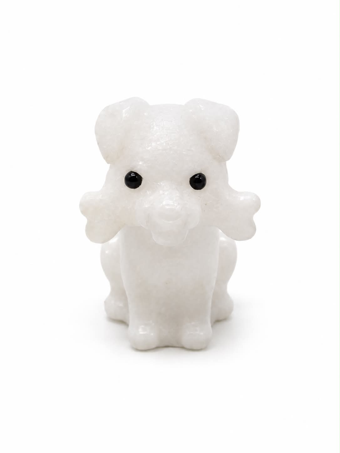 Chien | Jade blanc