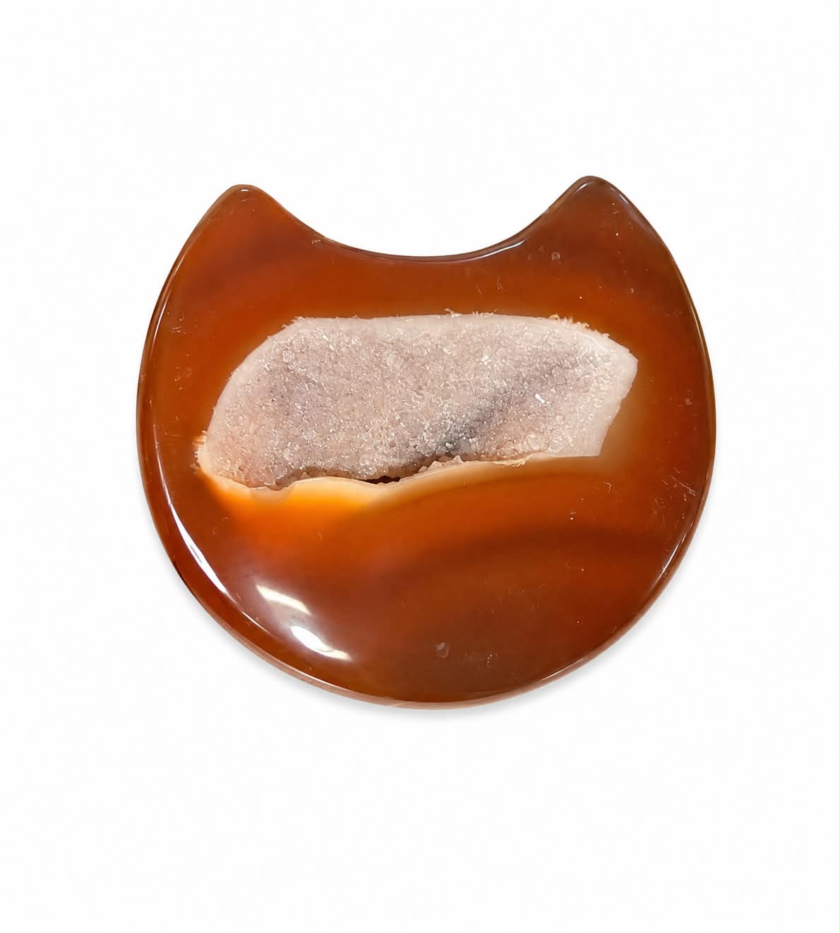 Lune | Cornaline druzy