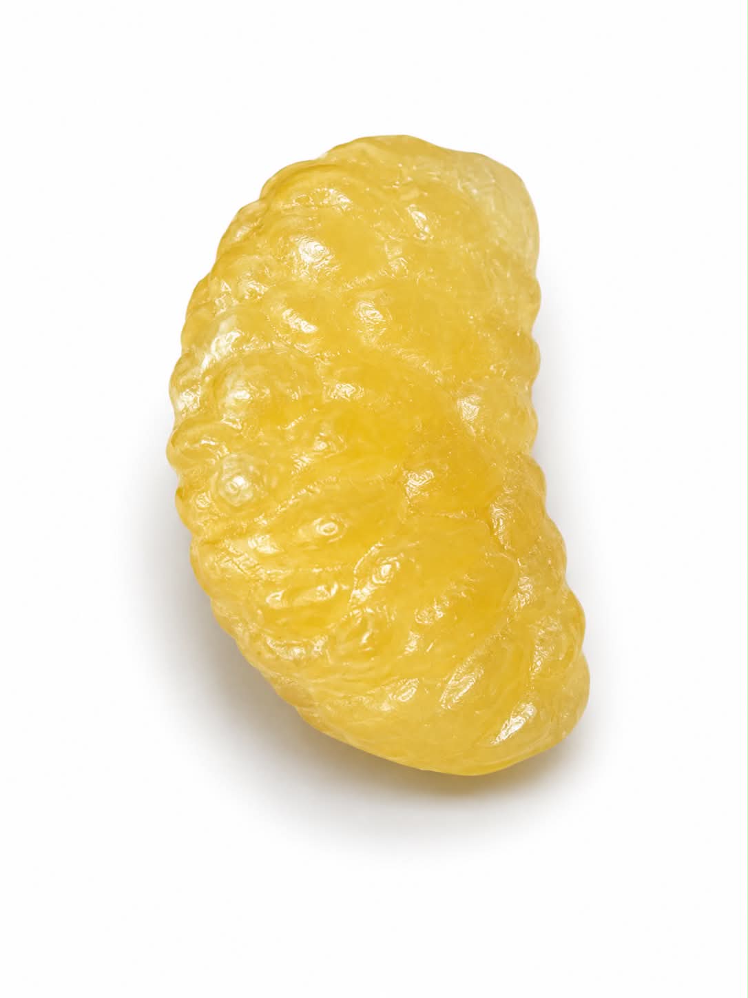 orange en jade jaune