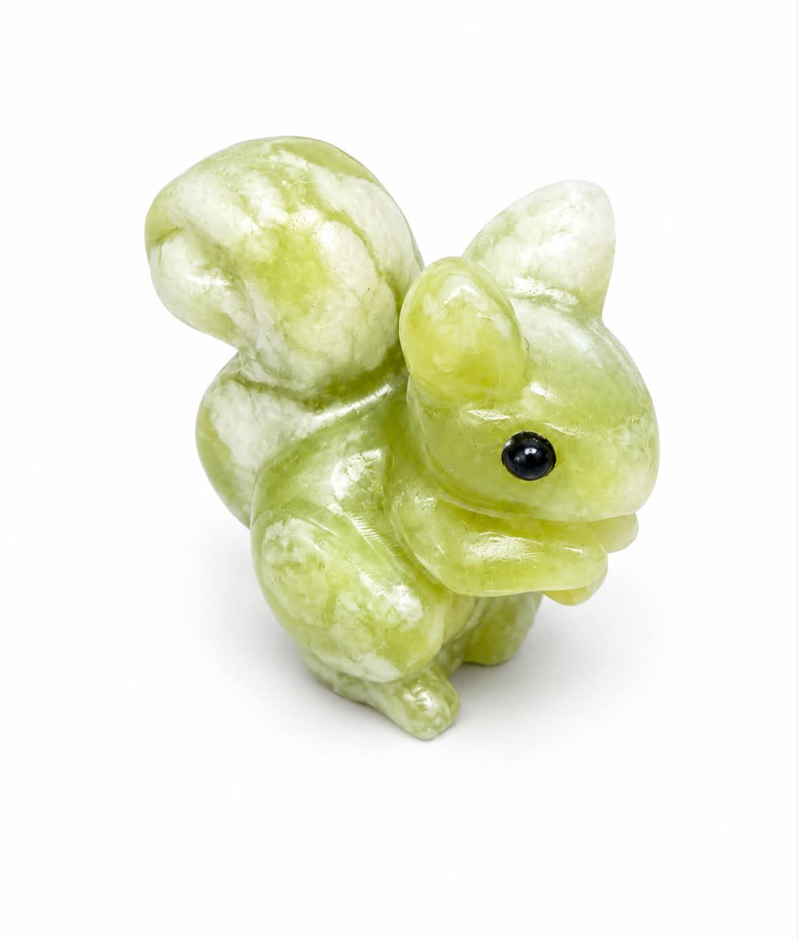 écureuil en jade