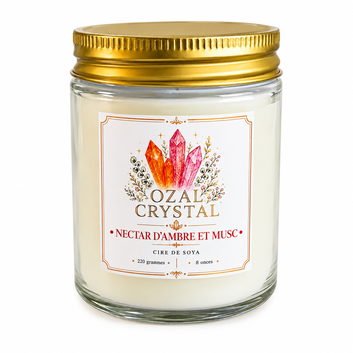 Bougie | Nectar d’ambre et musc