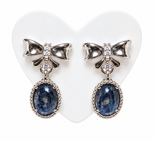 Boucle d’oreille | Kyanite