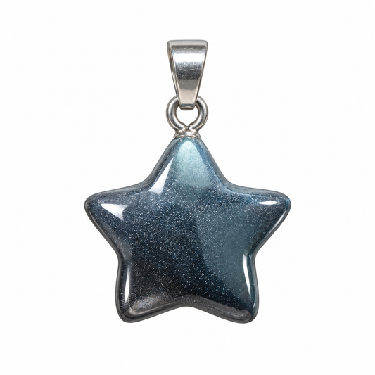 Star pendant | Hematite