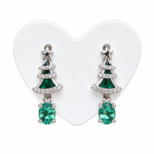 Earring - 925 sterling silver | Topaz