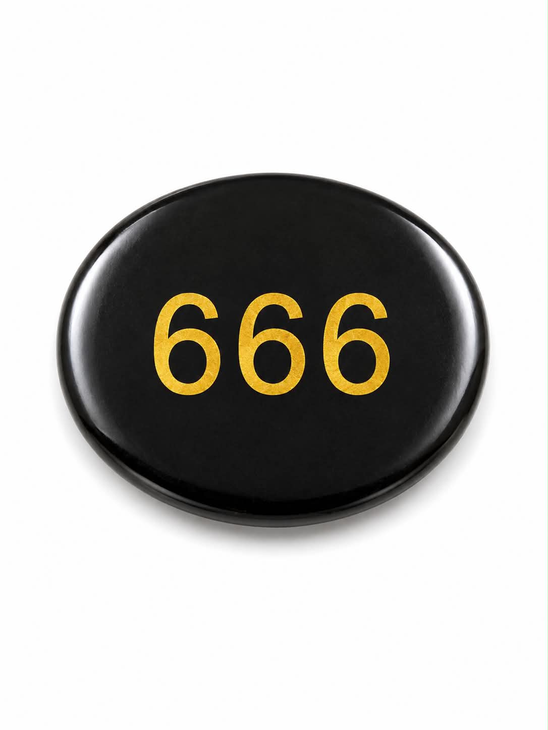 666 worry stone