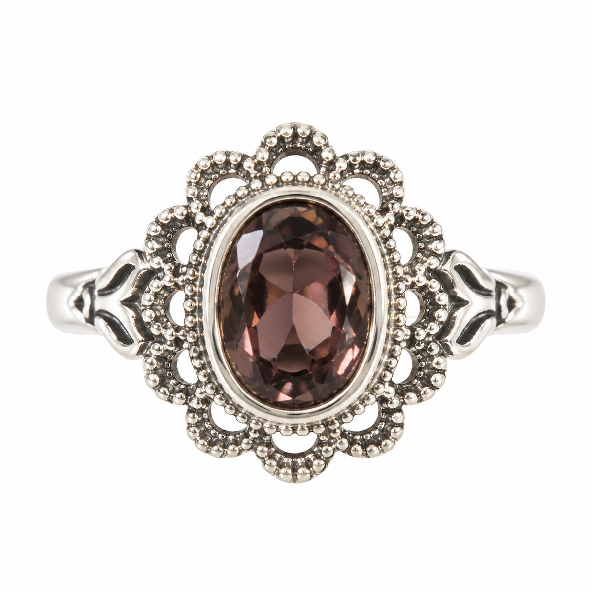 Ring | Smoky quartz