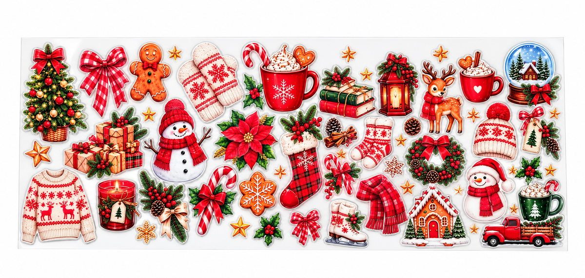Image pour verre | Magie de noël