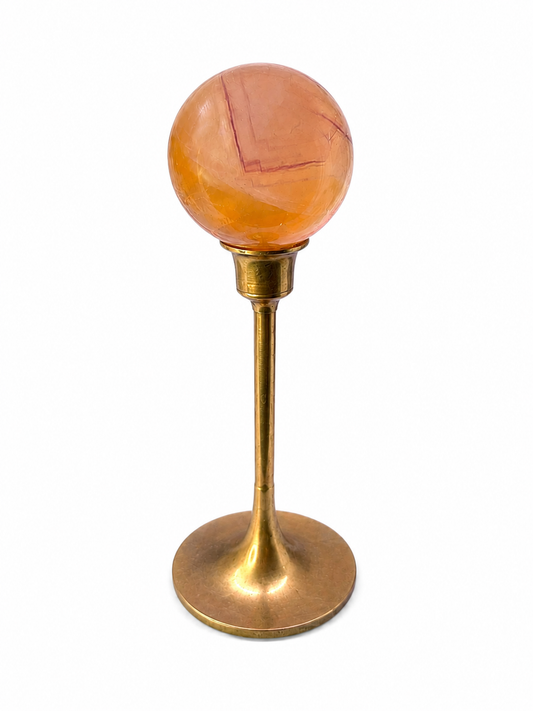 Sphère | Fluorite jaune