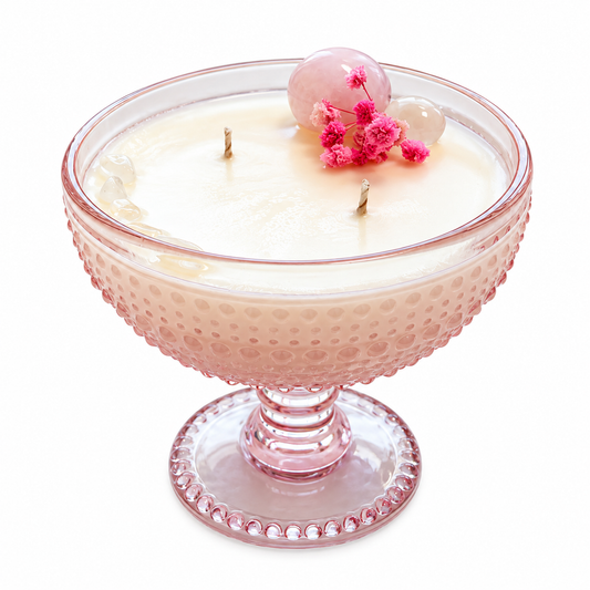 Bougie | Litchi orchidée rose