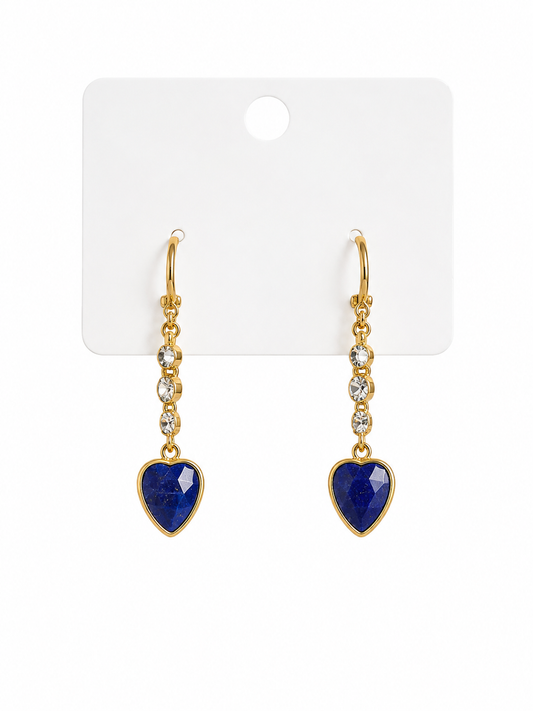 Boucle d’oreille | Lapis lazuli