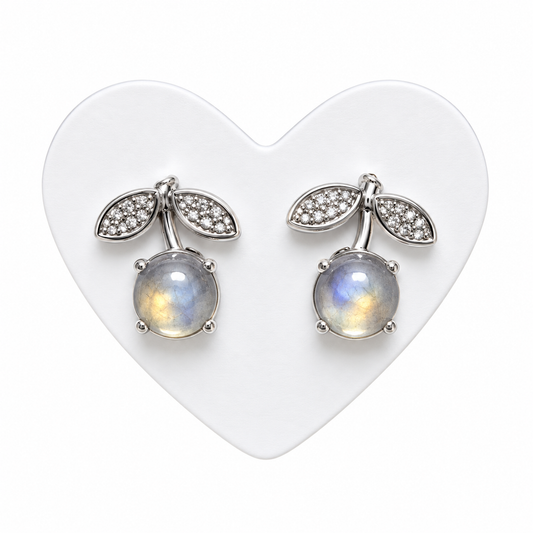 Earring - 925 sterling silver | Labradorite