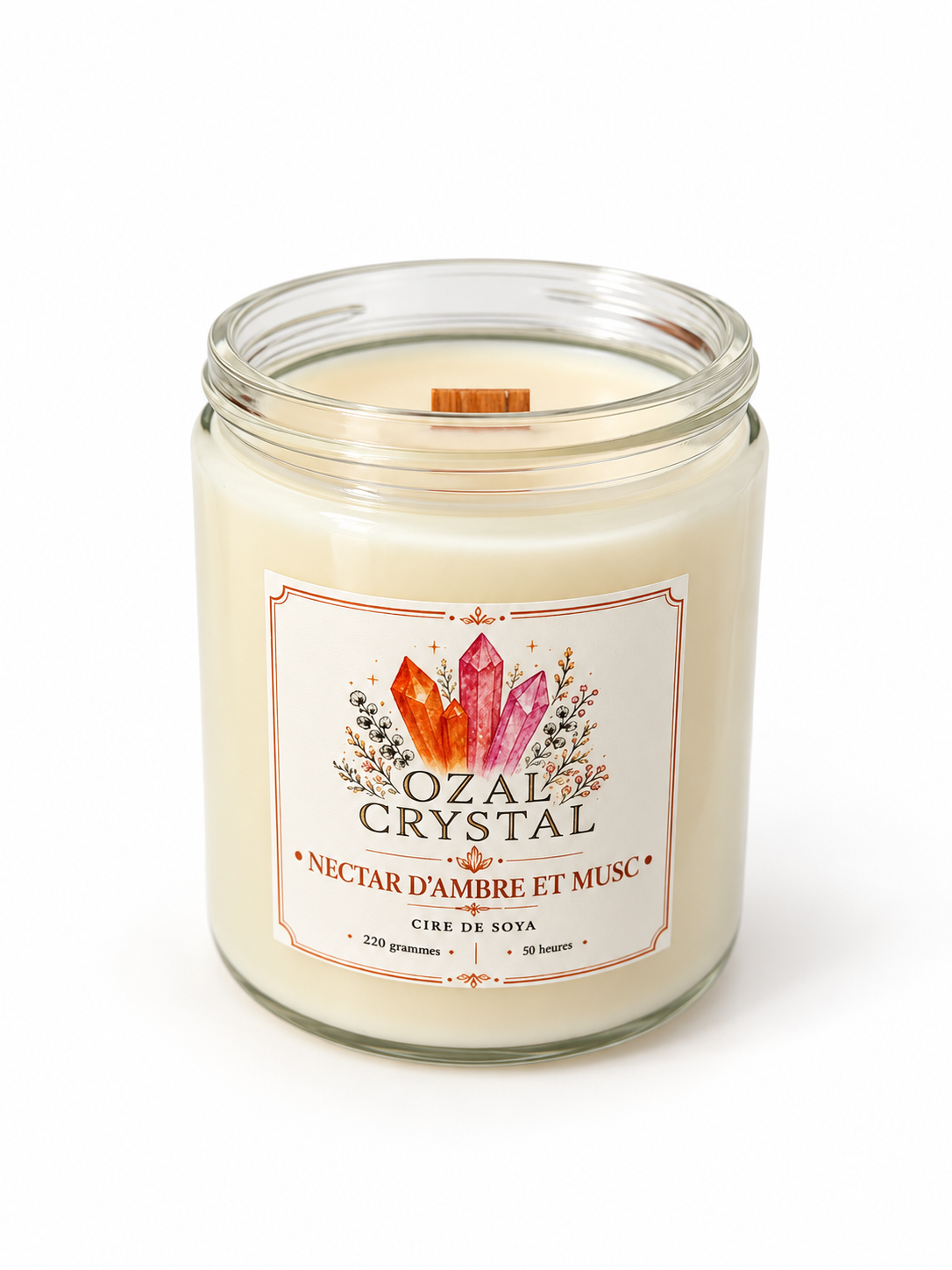 Bougie | Nectar d’ambre et musc