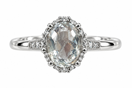 Bague | Herkimer diamant