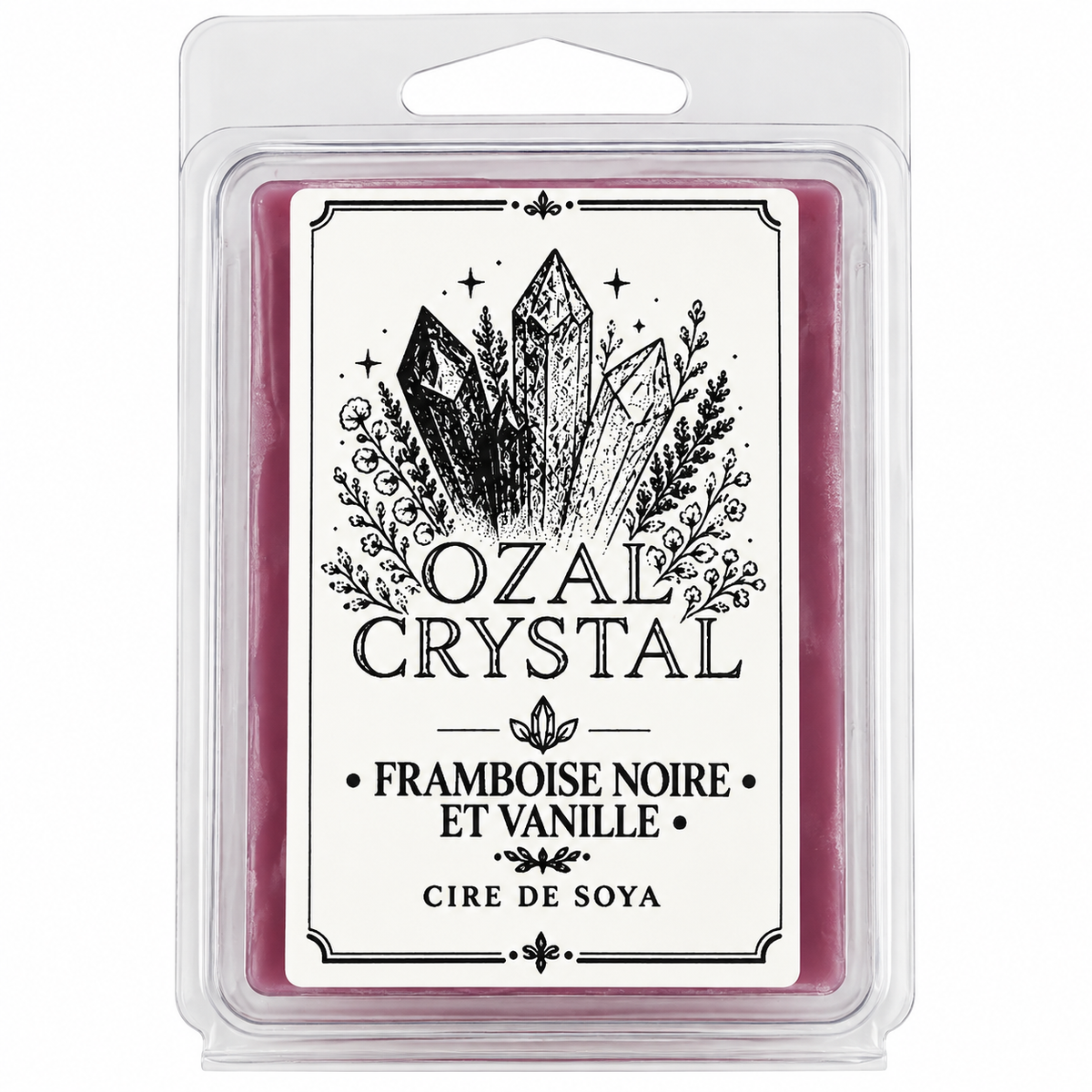 Fondants parfumés | Framboise noire et vanille