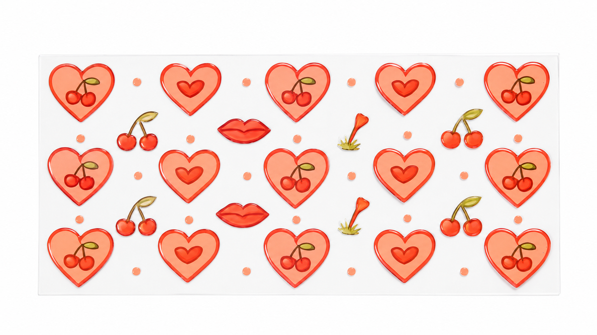 Image pour verre | Coeur