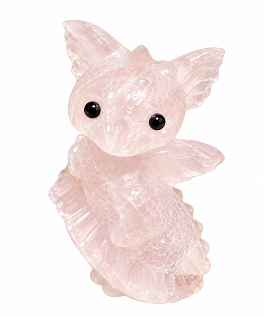 Petit dragon | Quartz rose