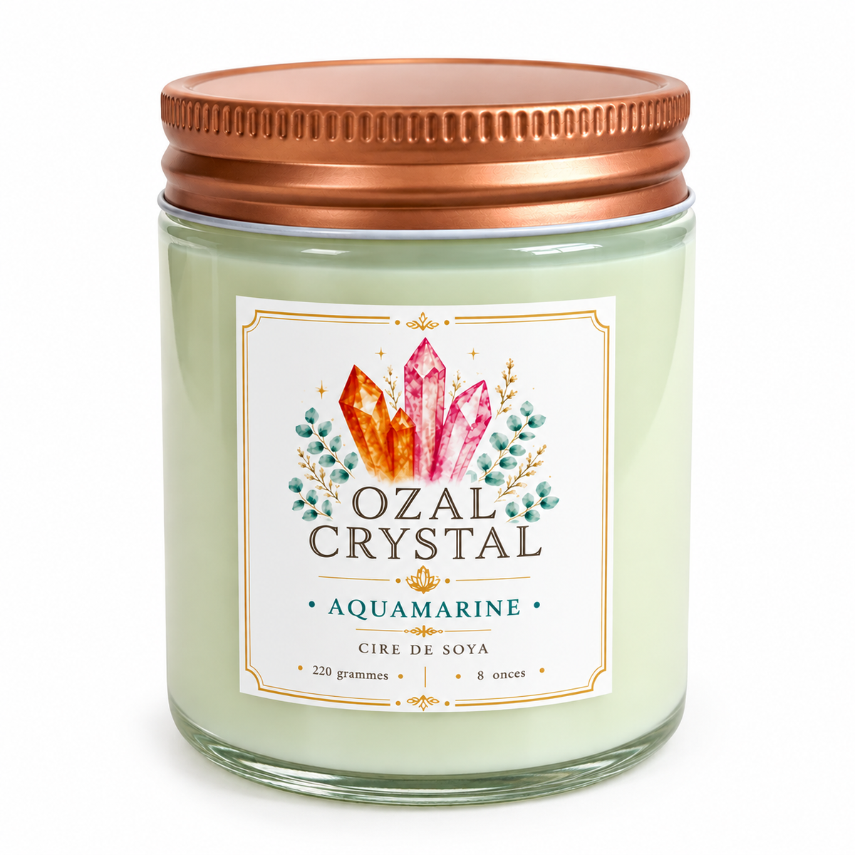 Candles - Aquamarine