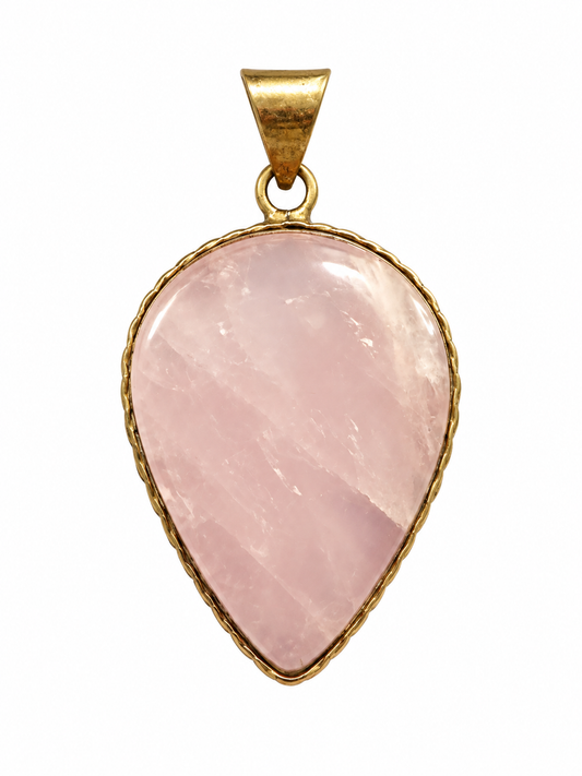 Pendentif | Quartz rose