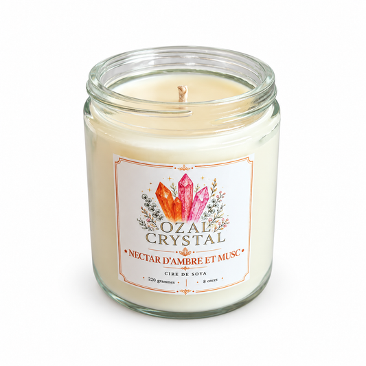 Bougie | Nectar d’ambre et musc