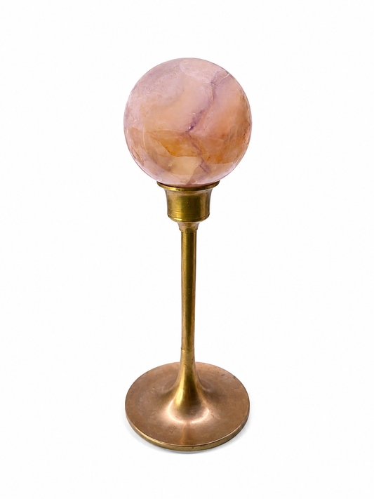 Sphère | Fluorite jaune