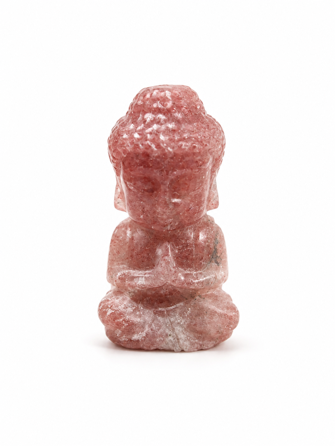 Buddha | Quartz fraise