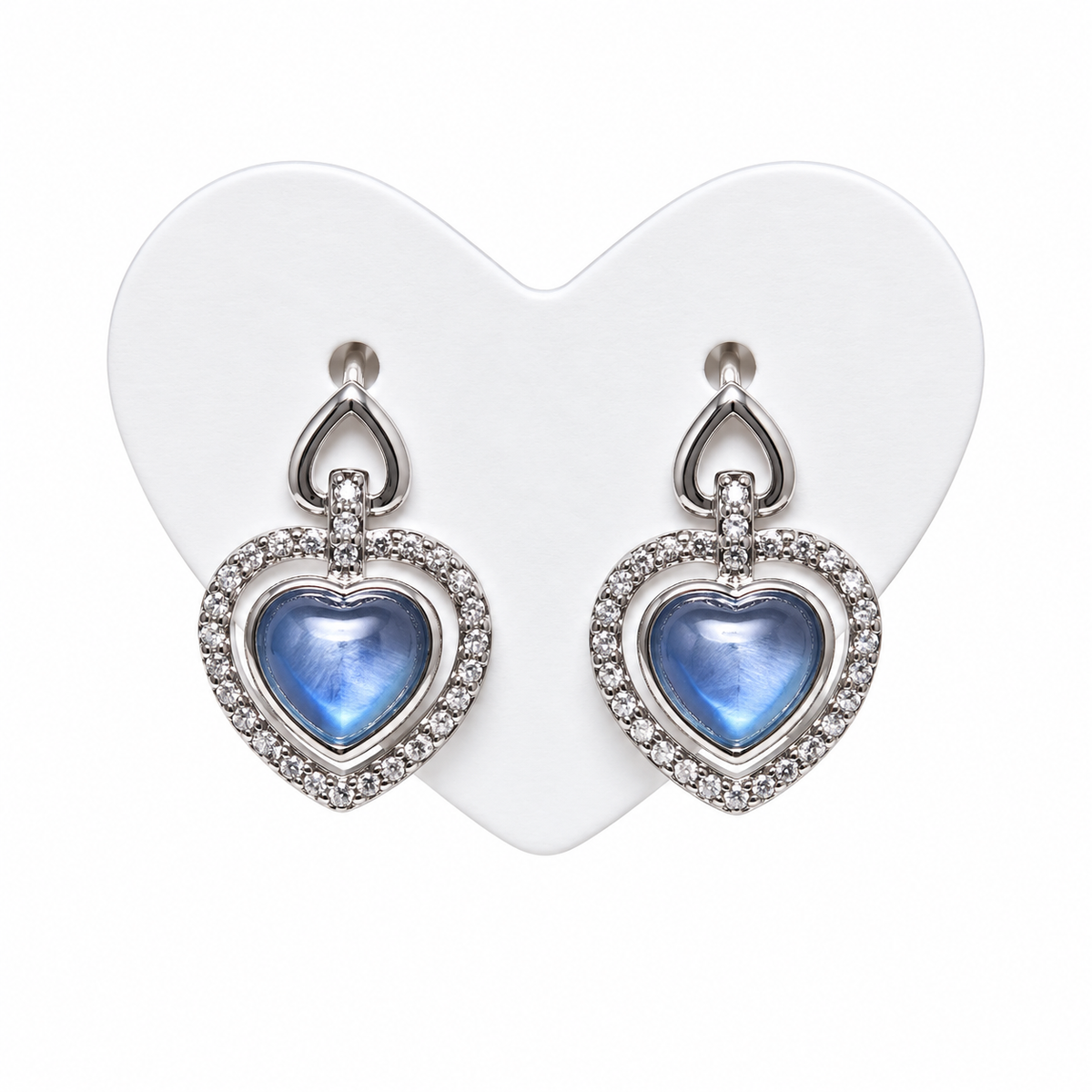 Earring - 925 sterling silver | Kyanite