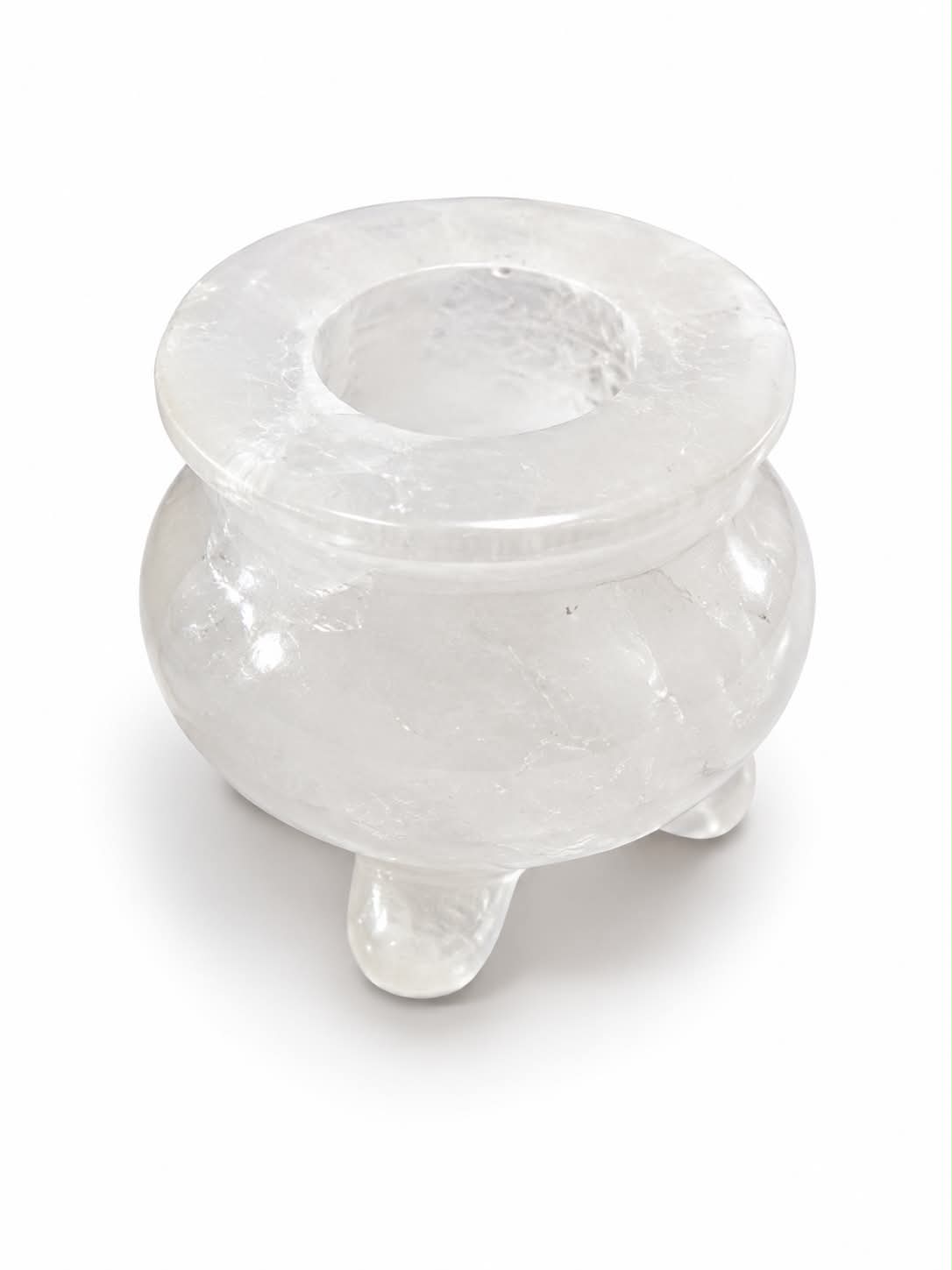 chaudron en quartz clair