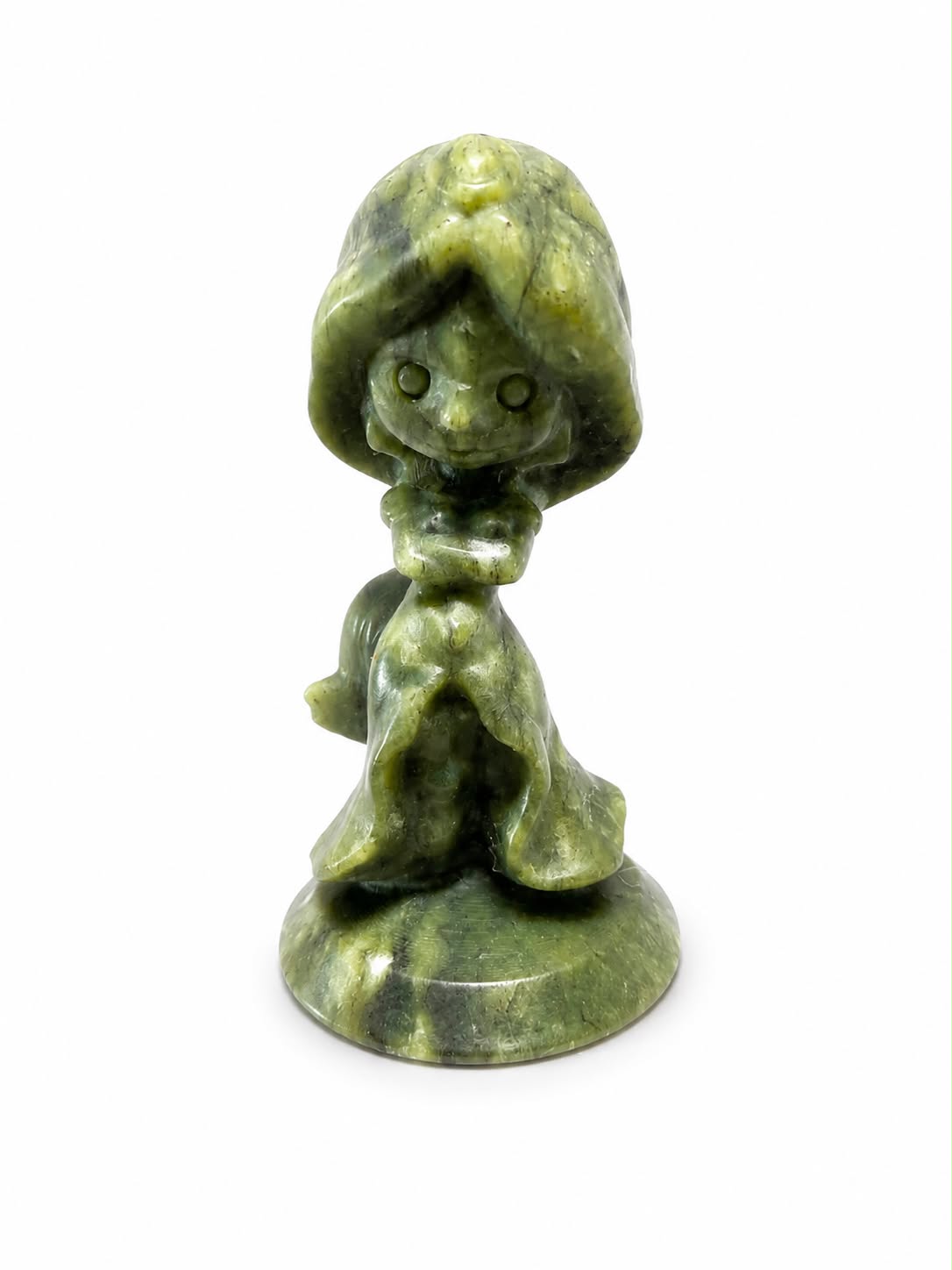 Princesse Jasmine en jade vert